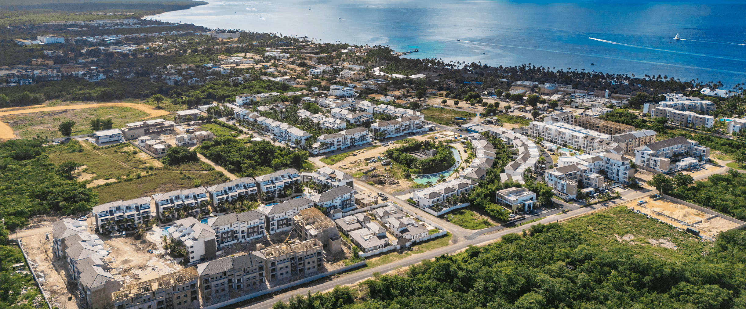 Aurora Dominicus - Vista del proyecto en construcción