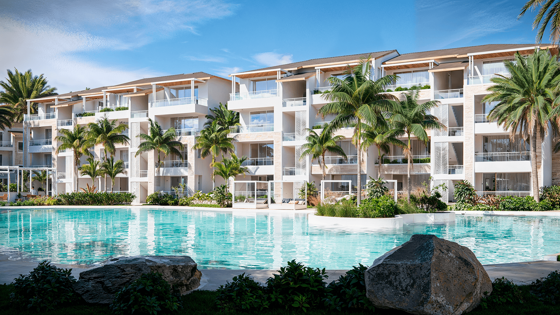 Aurora Dominicus Village II — Vista del complejo residencial