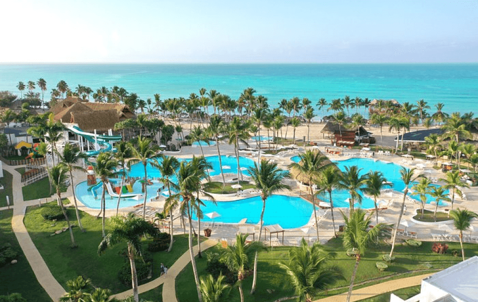 Vista panoramica del resort familiare Sunscape Dominicus