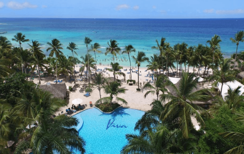 Kompleks Viva Dominicus Beach By Wyndham z widokiem na Morze Karaibskie