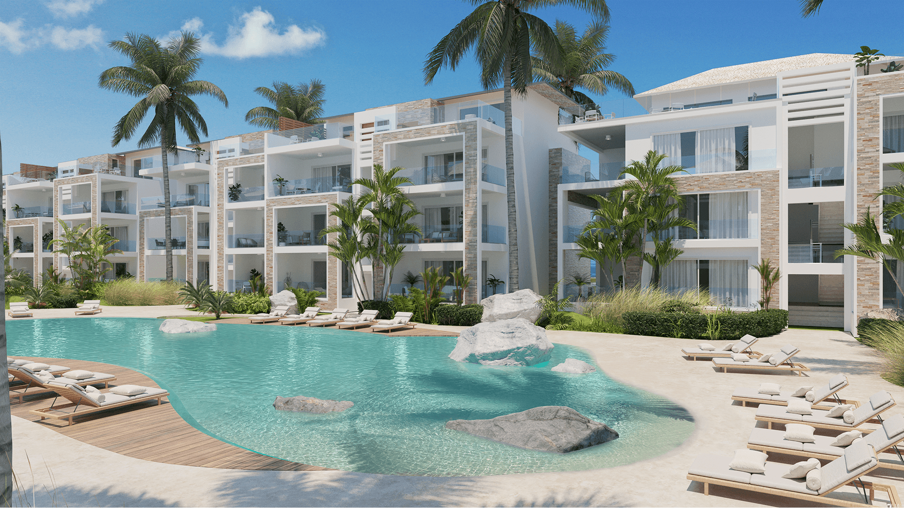 Aqua Esmeralda residencias premium en Dominicus