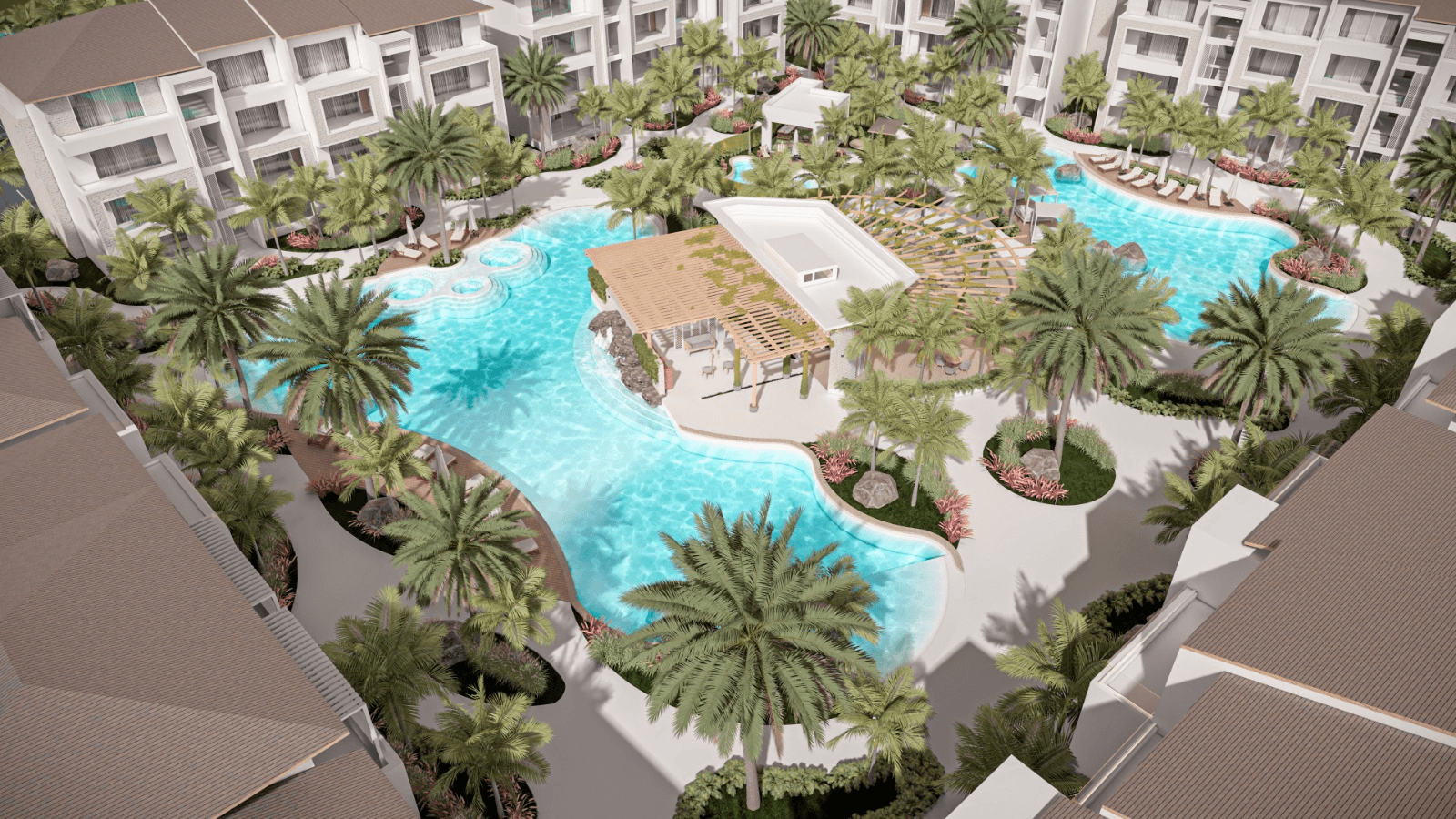 Aurora Dominicus - Vista del proyecto en construcción