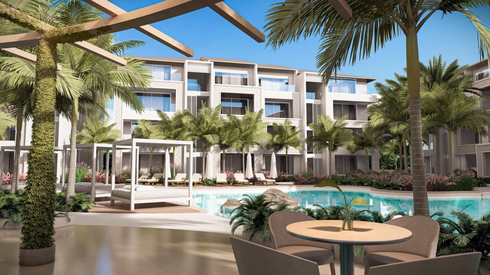 Panoramic view of Aurora Dominicus